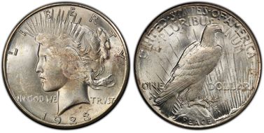 1923-S $1 MS64+