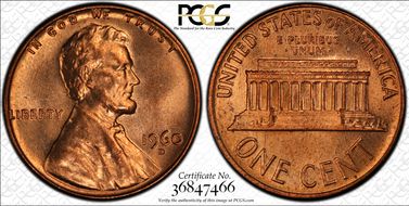 1960-D/D 1C Large Date, RPM, FS-502 MS65RD