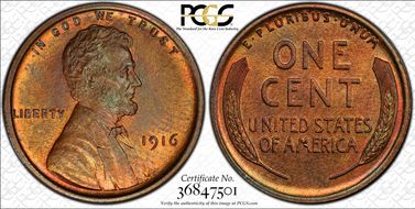 1916 1C PR65RB