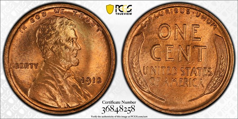 Cert 36848258 - Coin Image