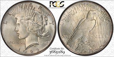 1928 $1 MS65+