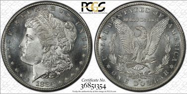1880-S $1 MS68