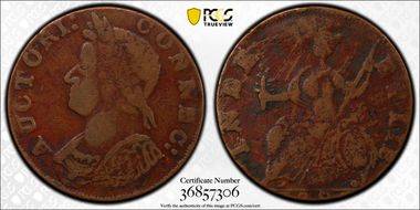 1786 CT 1/2P MB Left, Miller 5.8-O.2 VF20BN