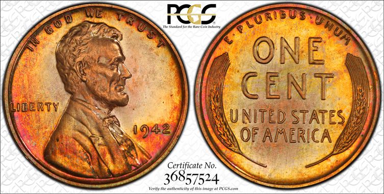 Cert 36857524 - Coin Image