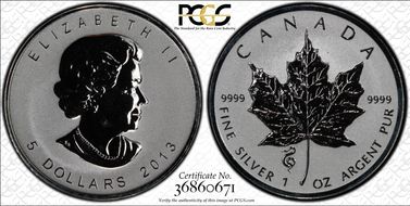 2013 $5 ML Snake Privy SP69