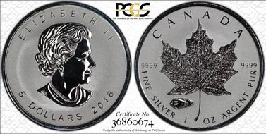 2016 $5 ML Tank Privy SP69