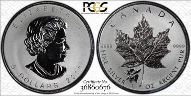 2017 $5 ML Moose Privy SP69