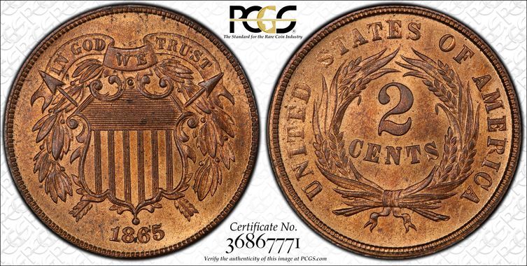 Cert 36867771 - Coin Image