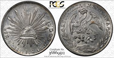 1885-Zs JS 8 R Zs70 AU58