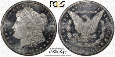 1885-CC $1 MS64DMPL