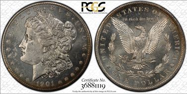 1901-O $1 MS63DMPL