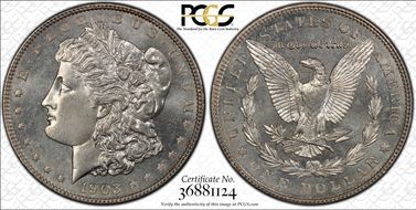 1903 $1 MS66PL