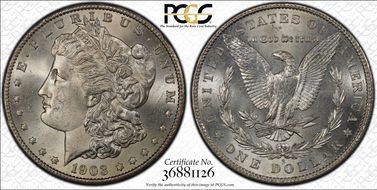1903-S $1 MS64+