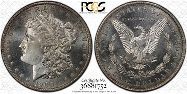 1900-O $1 MS64DMPL
