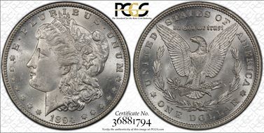 1894 $1 MS63