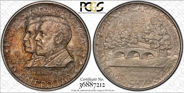 1937 50C Antietam MS64