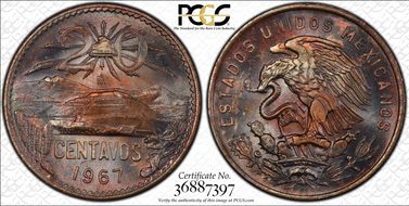 1967-Mo 20C KM-440 MS65BN