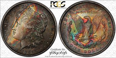 1897 $1 MS62
