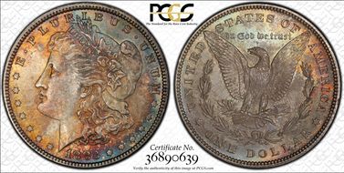 1883 $1 MS62