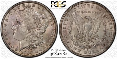 1900-O/CC $1 VAM 7A MS61