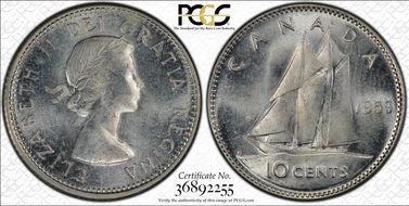 1959 10C MS64
