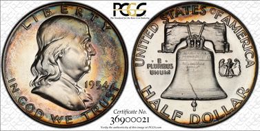 1954 50C PR66