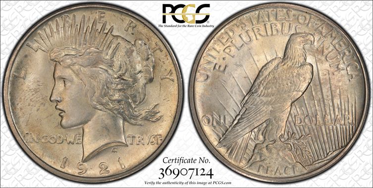 Cert 36907124 - Coin Image