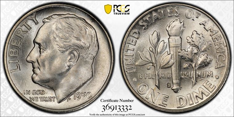 Cert 36913332 - Coin Image