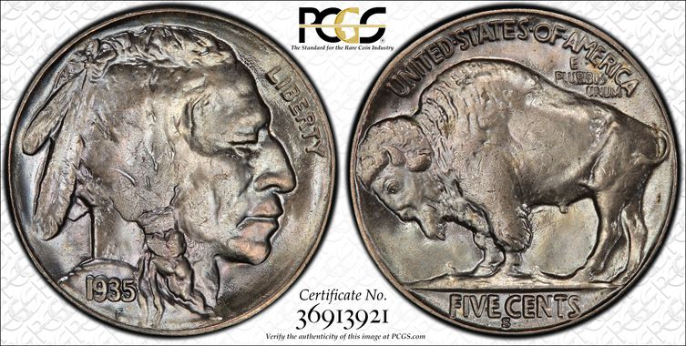 Cert 36913921 - Coin Image