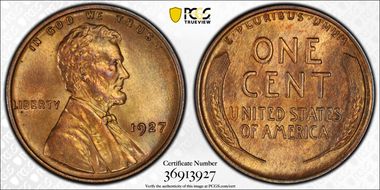 1927 1C DDO FS-101 MS65RB