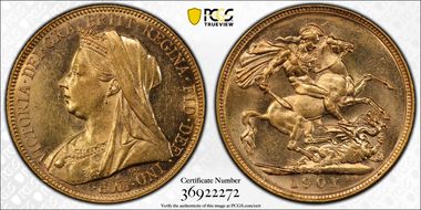 1901-M Sov S-3875 MS62