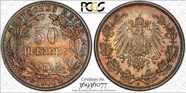 1900-J 50 Pfg J-15 MS66