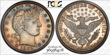 1892-S/S 25C RPM FS-501 MS63