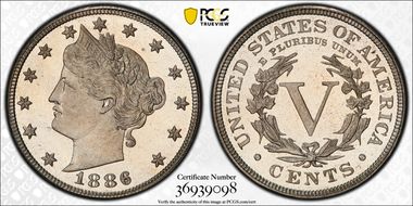 1886 5C PR66+ CAM