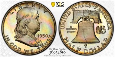 1950 50C PR65