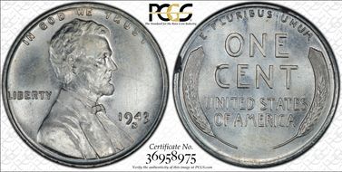 1943/2-S 1C DDO, FS-101 MS66