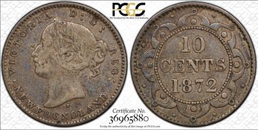 1872-H 10C VF35