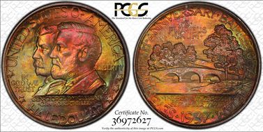 1937 50C Antietam MS68