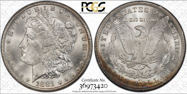 1881-CC $1 MS64