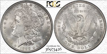 1899 $1 MS65