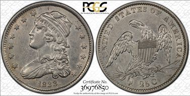 1833 25C Browning-2, RPL FS-901 AU50