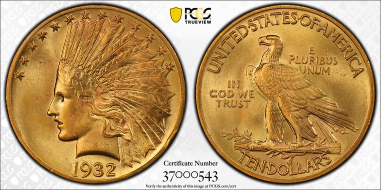 Cert 37000543 - Coin Image