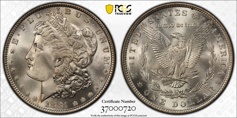 Cert 37000720 - Coin Image