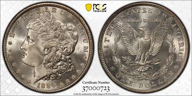 1886 $1 MS67