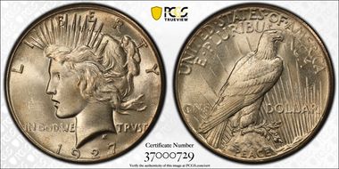 1927 $1 MS65
