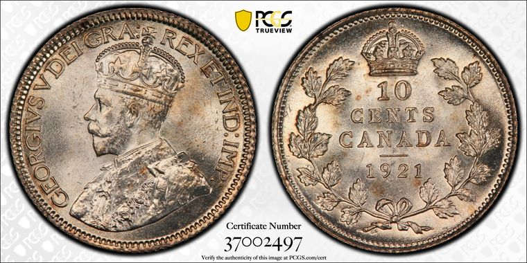 Cert 37002497 - Coin Image