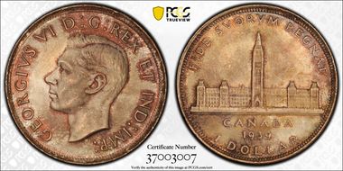 1939 S$1 MS66