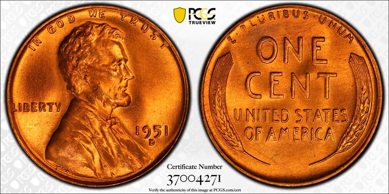 Cert 37004271 - Coin Image