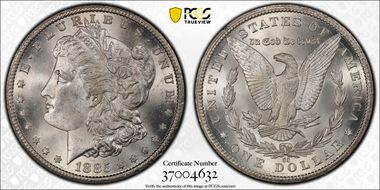 1885-CC $1 MS66