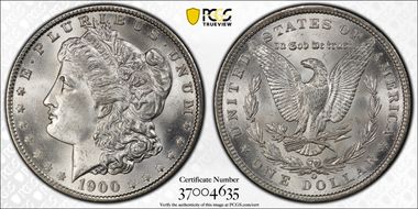 1900-O $1 MS67